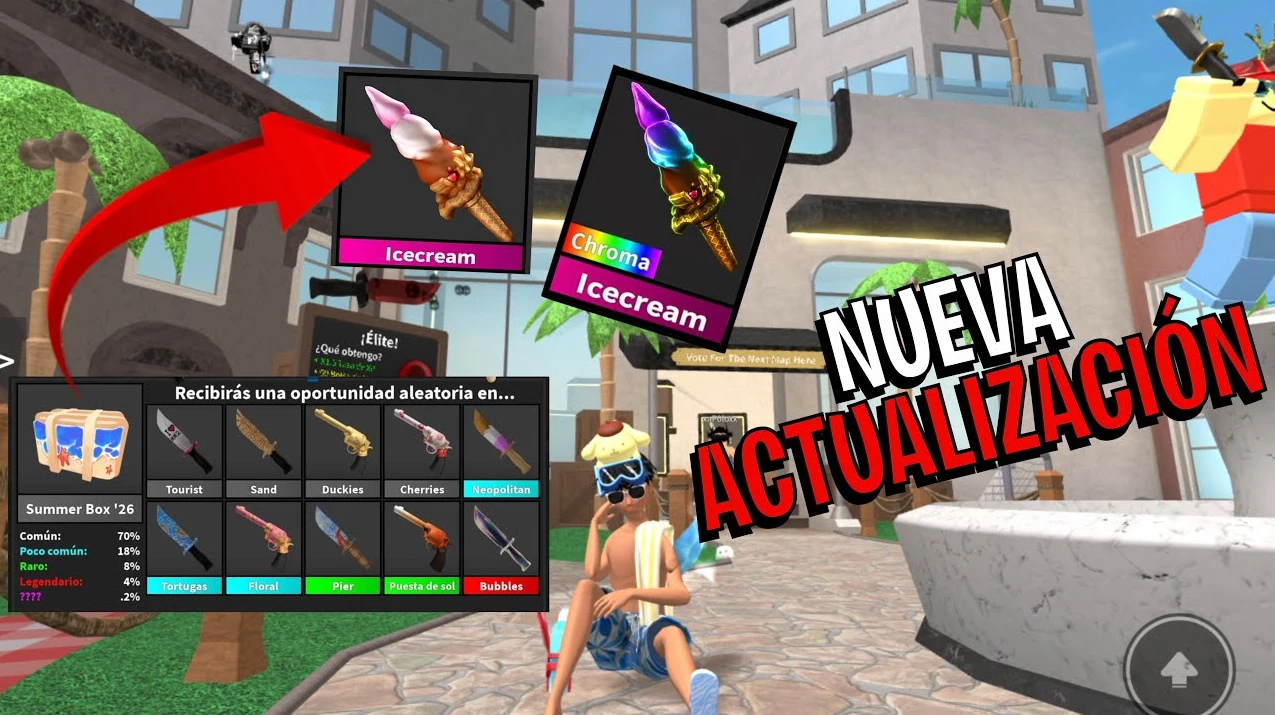 Nueva actualización de verano Murder Mistery 2